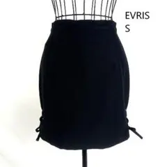 EVRIS サイドリボン 編み上げ ミニスカート