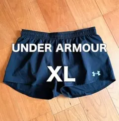 美品】アンダーアーマー　ラグビーパンツ　ブラック　Xl　Under Armour