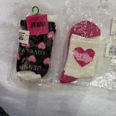 JENNI EARTHMAGIC キッズ靴下2足セット 22-24cm