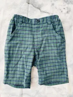 100 familiar ファミリアギンガムチェック 半ズボン