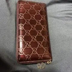 GUCCI グッチシマ な財布 ラウンドファスナー P55 - メルカリ