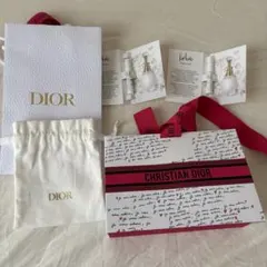 Dior 試供品 袋 リボン ポーチ セット