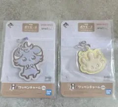 一番くじ　ポケピース　ワッペンチャーム　マホミル　ニャスパー　H賞