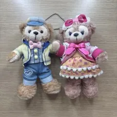 ダッフィー シェリーメイ ぬいぐるみバッジ ハートウォーミングデイズ 2018