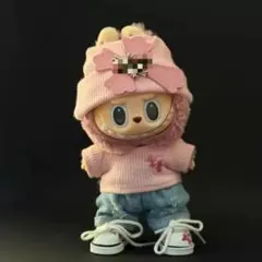 ラブブ（Labubu）用のお洋服 4点セット