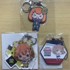 ブイチューバー　にじさんじ　本間ひまわり　ラバスト　アクキー　3点セット