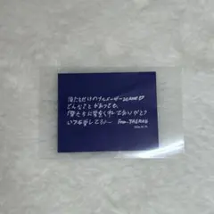 zerobaseone zb1 ゼベワン　トレカ　テレ　落下物　アンコン