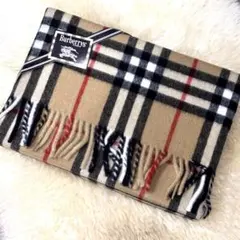 未使用★Burberry★ノバチェック★ウールブランケットバーバリーヴィンテージ