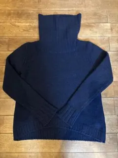 シップス　タートルネックニット　中古