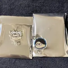 ハイキュー ハイキュープラザ ジロリ つながるアクリルチャーム 梟谷セット