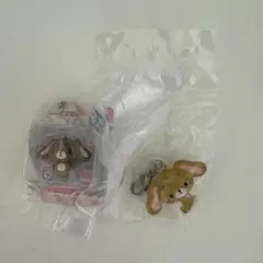 サンリオ　パッケージミニチュアコレクション　ゆるっとめじるしチャーム　くろうさ