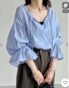 Re:EDIT シアーブラウス