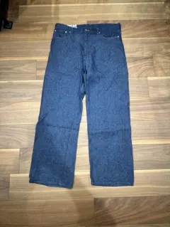 I am dork Work pants Linen DENIM INDIGO - メルカリ