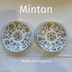 Minton Haddon Hall ボーンチャイナ皿 2枚セット