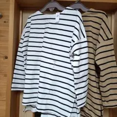 GAPストライプ柄 長袖Tシャツ XS