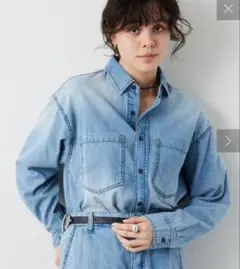 Whim Gazetteウィムガゼット　ライトオンスデニムシャツのサムネイル