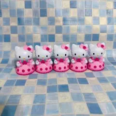 サンリオ　ハローキティ　ペーパーウエイト キティ文鎮 ブライダルキティ5個