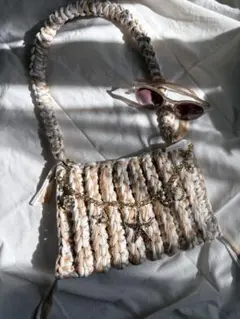 ハンドメイド　ショルダーバッグ　ハンドバッグ