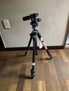 Manfrotto MT294C3 三脚＋496RC2＋701HDV】セット - メルカリ