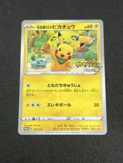 救助隊DXのピカチュウ：ゲオ限定プロモカード キャンペーン PROMO S-P…