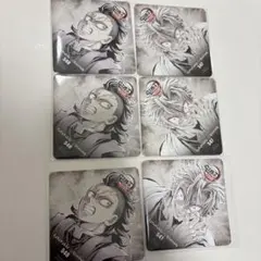 鬼滅の刃 ダイニング フィナーレ コースター 不死川実弥 不死川玄弥 6点