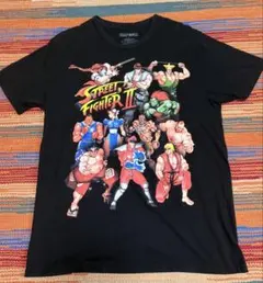 カプコン公式　スト2 Tシャツ サイズL