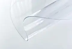 SAIKOU テーブルマット 円形 透明 (厚さ1.5mm, 直径70cm)