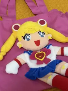 【美品】当時 セーラームーン 手提げバッグのサムネイル