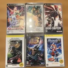 PSP ゲームソフト 6本セット