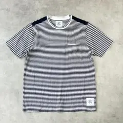 美品　ブラックフリース ブルックスブラザーズ ボーダー柄 Tシャツ　182