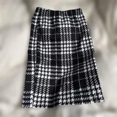 SHEIN チェック柄 タイトスカート 8Y