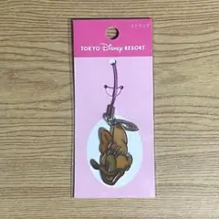 東京ディズニーリゾート　デイジー　ステンドグラス風　横顔　ストラップ　チャーム