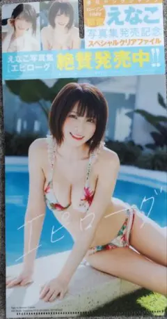 えなこクリアファイル　ヤングジャンプ付録