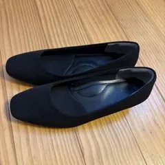 パンプス黒24cm しまむらクロッシー