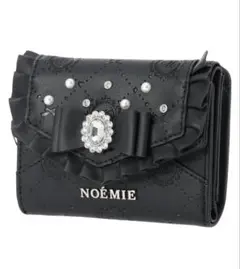 NOÉMIE 三つ折り財布 ブラック