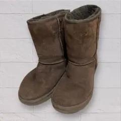 UGG☆ムートンブーツ☆クラシックショート☆チョコ☆茶色☆24cm