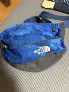 THE NORTH FACE ボディバッグ ブルー カモフラ柄