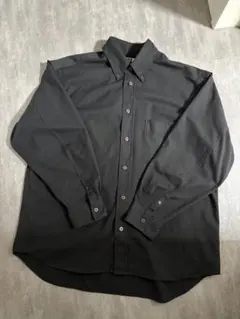 さ*き様 【完売品】ユニクロU ツイルオーバーサイズシャツ ダークグレー L