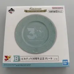 ポケモン 一番くじ B賞 ピカチュウ30周年記念プレート - メルカリ