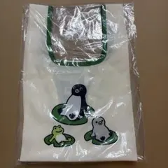 Suicaのペンギン マチ付きエコバッグ ひとやすみ ペンスタ 上野