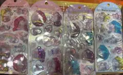 即日発送　ウォーターインシール　サンリオ　4枚セット