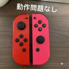 ニンテンドー Switch ジョイコン マリオ/ネオンピンク