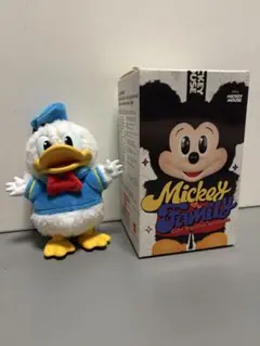 【POP MART】ミッキーファミリー ぬいぐるみキーチェーン　ドナルド
