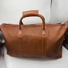COACH オールドコーチ 2wayボストンバッグ ブラウン 型番0502