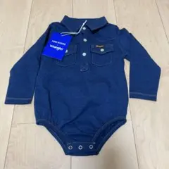 MINI RODINI×Wrangler ロンパース 80センチ