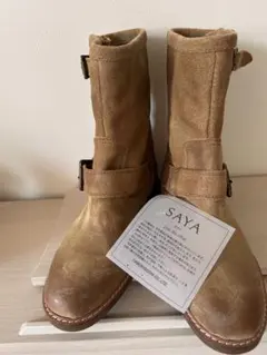 SAYAラボキゴシワークス エンジニアブーツ　22.5cm