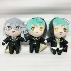 ツイステ エクストラ制服ぬいぐるみ オクタヴィネル アズール フロイド ジェイド