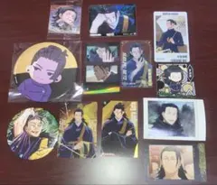 美品 呪術廻戦 夏油傑グッズセット まとめ売り新品未使用原作絵アニメ絵