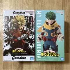 僕のヒーローアカデミア　緑谷出久　爆豪勝己　フィギュア　2点セット
