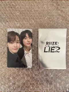 RIIZE ペンミ ユニット ケミ トレカ ソンチャン　アントン　ラントレ